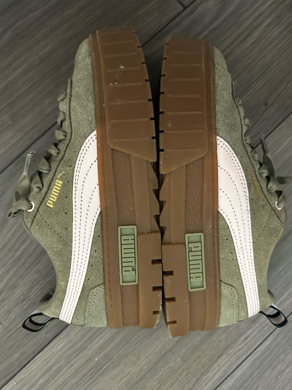 PUMA MAYZE GUM Suede Sneakers